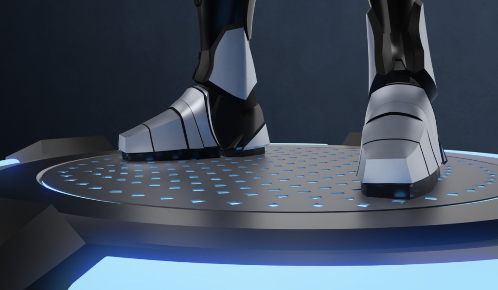 Scifi pedestal turntable preview image 3